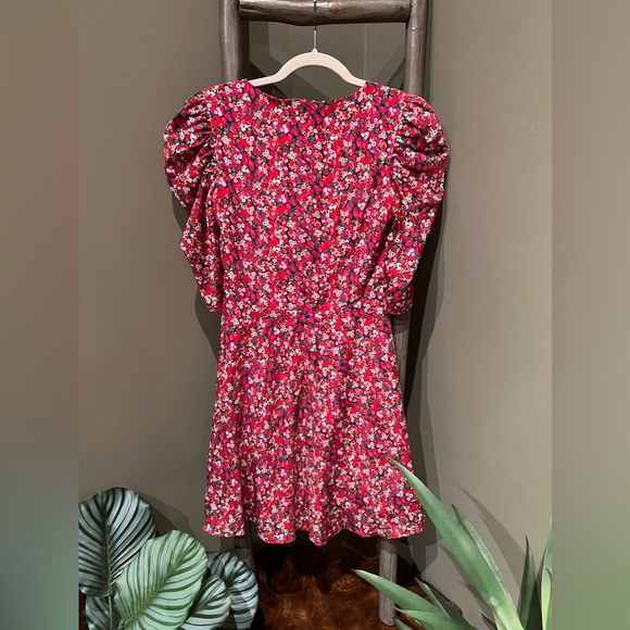 SALONI Silk Colette Mini Dress - Picture 6 of 10